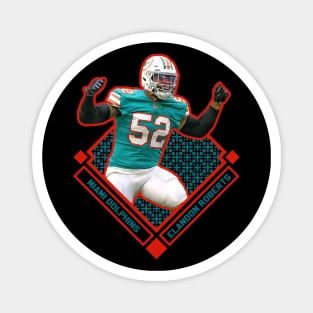 ELANDON ROBERTS MIAMI DOLPHINS Magnet